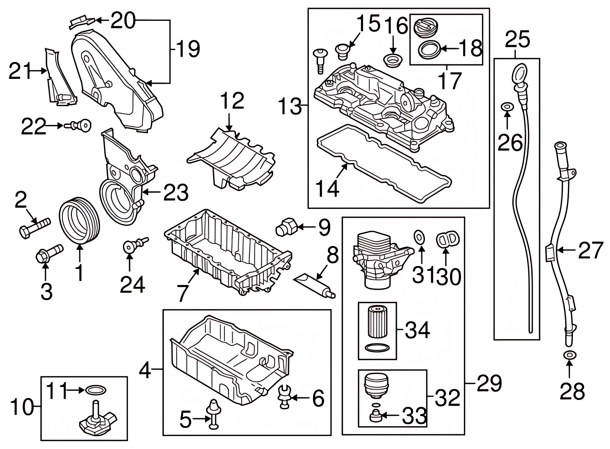 Oil Filter 03N-115-562-B - View 3