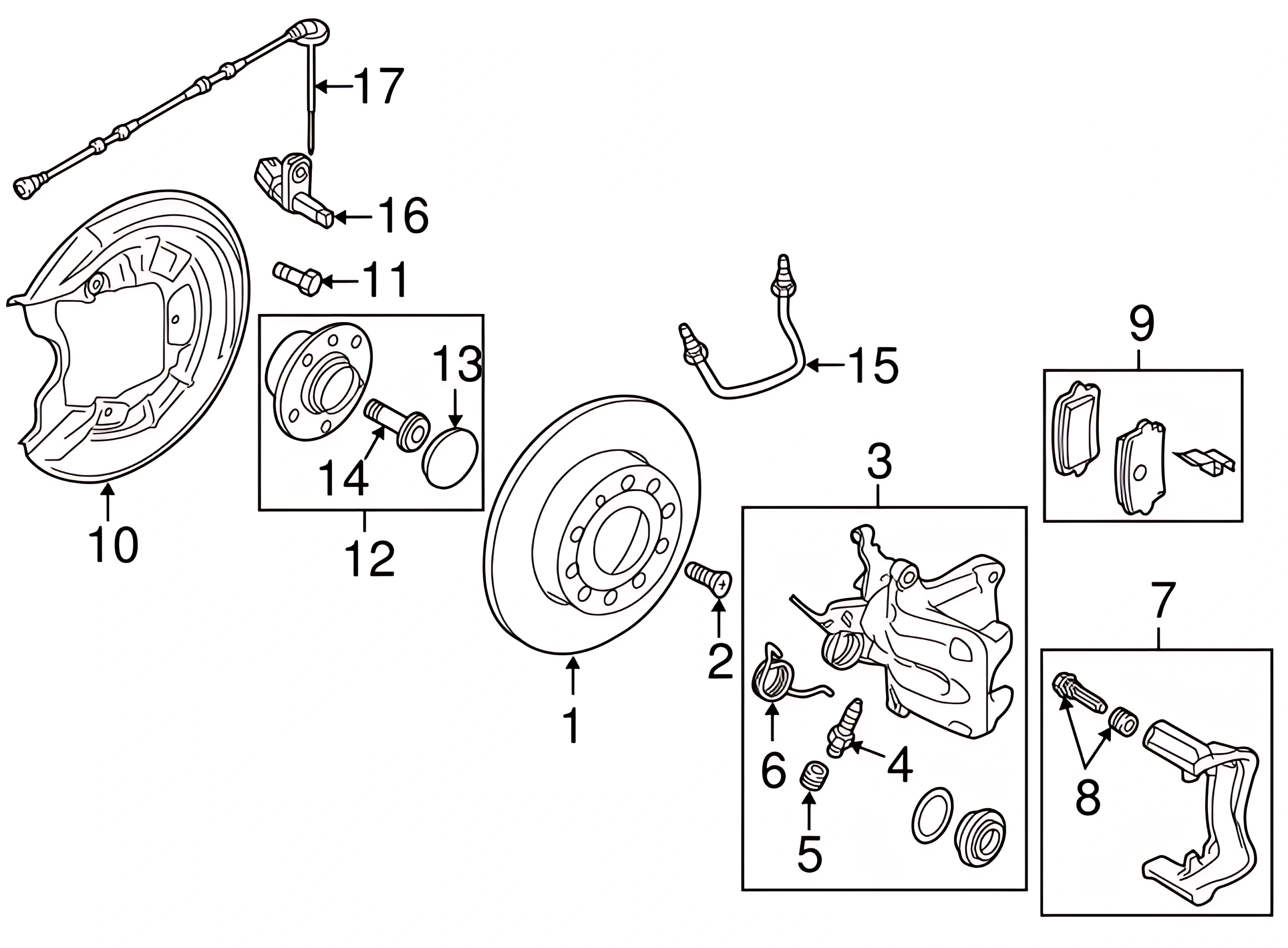 Brake Pads Rear 5C0-698-451-D — фото 3