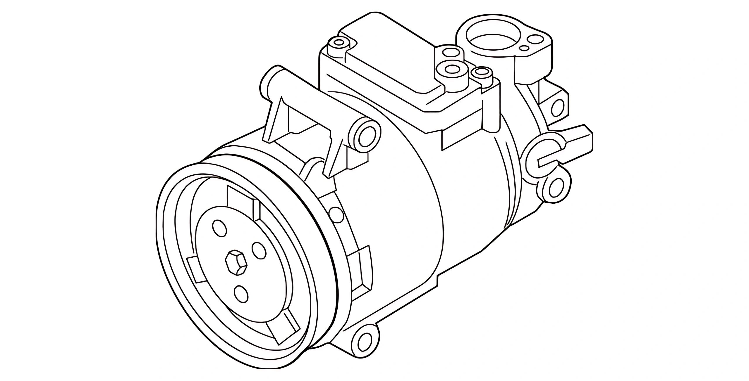 A/C Compressor 1K0-820-808-H