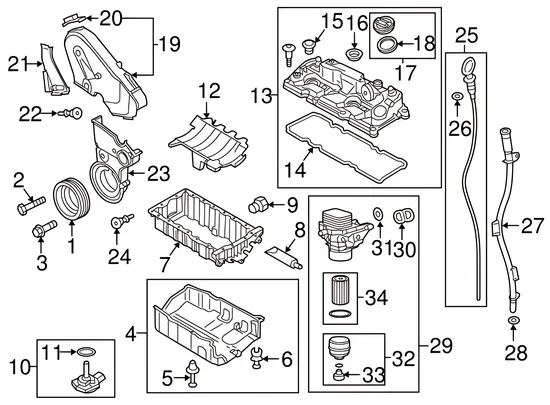 Oil Filter 03N-115-562-B - Thumbnail 3