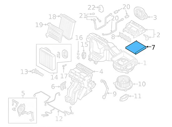 Cabin Air Filter 5Q0-819-669 — Miniaturansicht 3