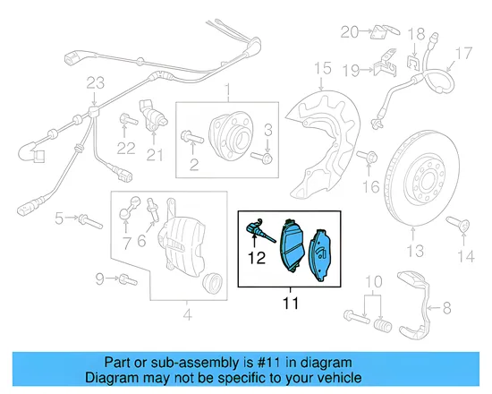 Brake Lining 5Q0-698-151-M — Miniaturansicht 3