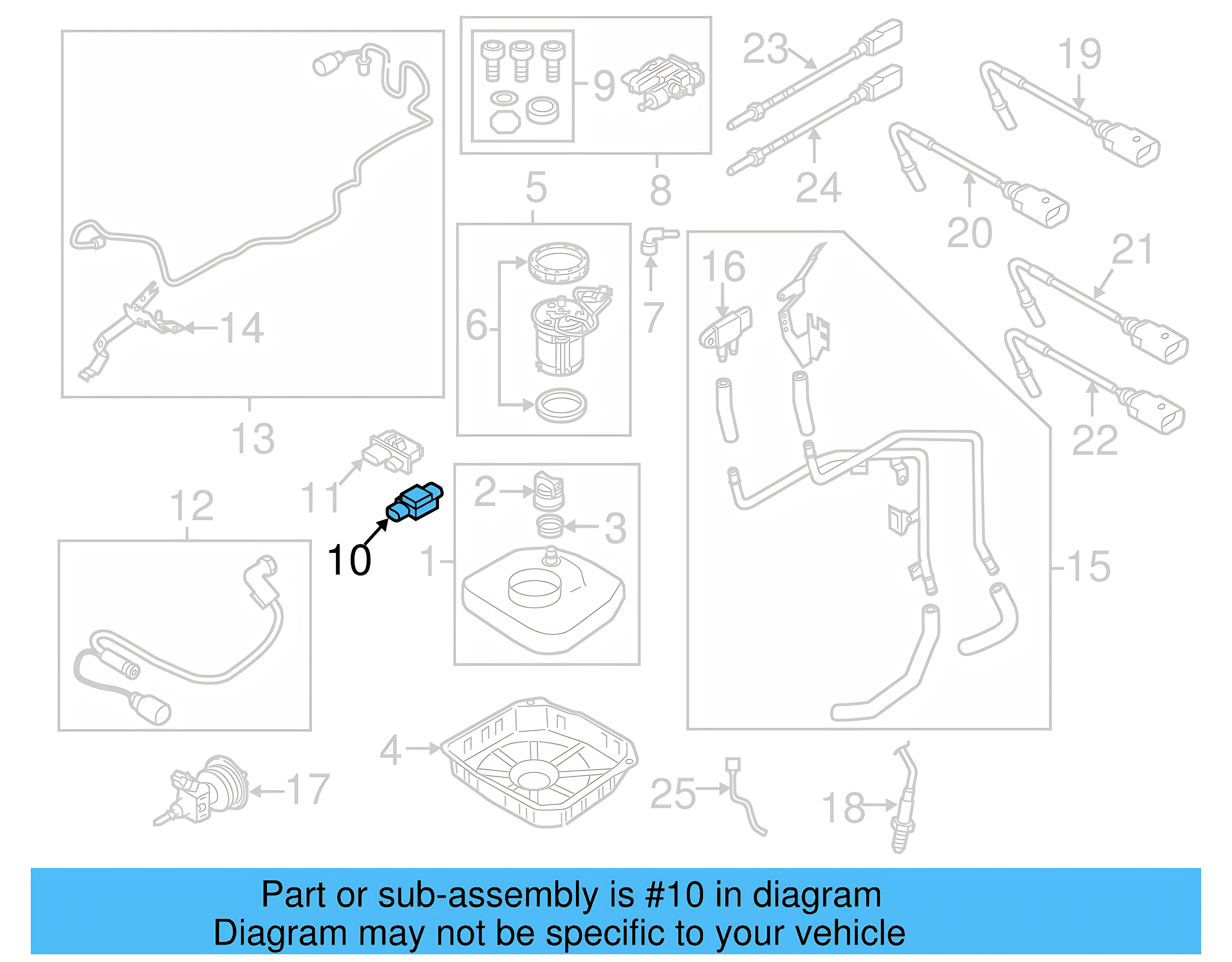 Fluid Sensor 3C0-906-651 — Ansicht 4