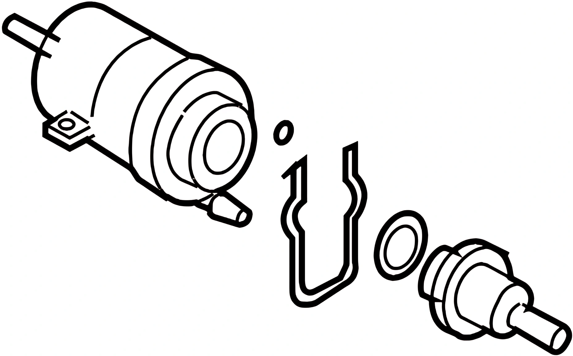 FUEL FILTER Gas motor 6Q0-201-051-J — zdjęcie 5
