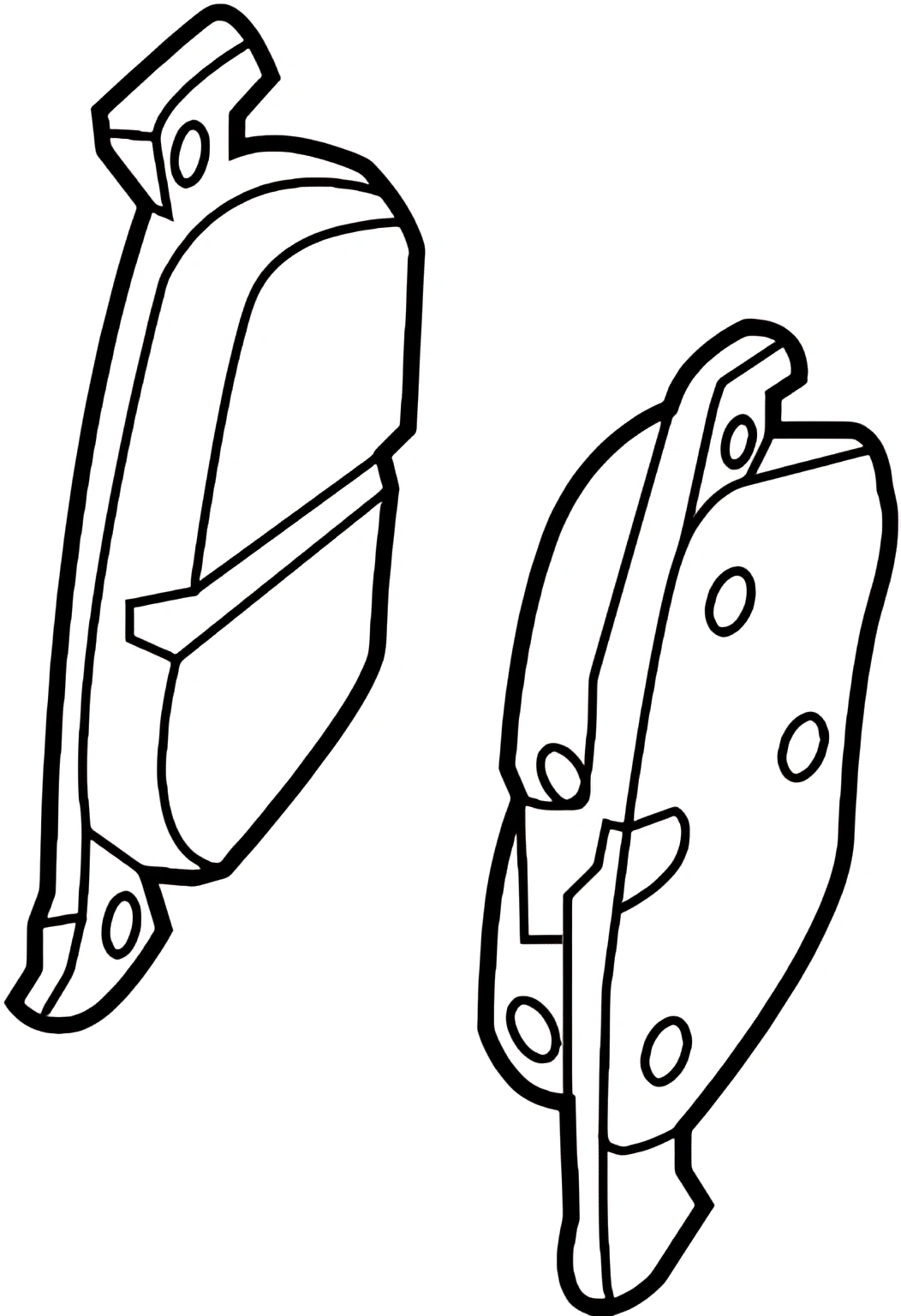 Brake Pads Rear 5Q0-698-451-AK — фото 2
