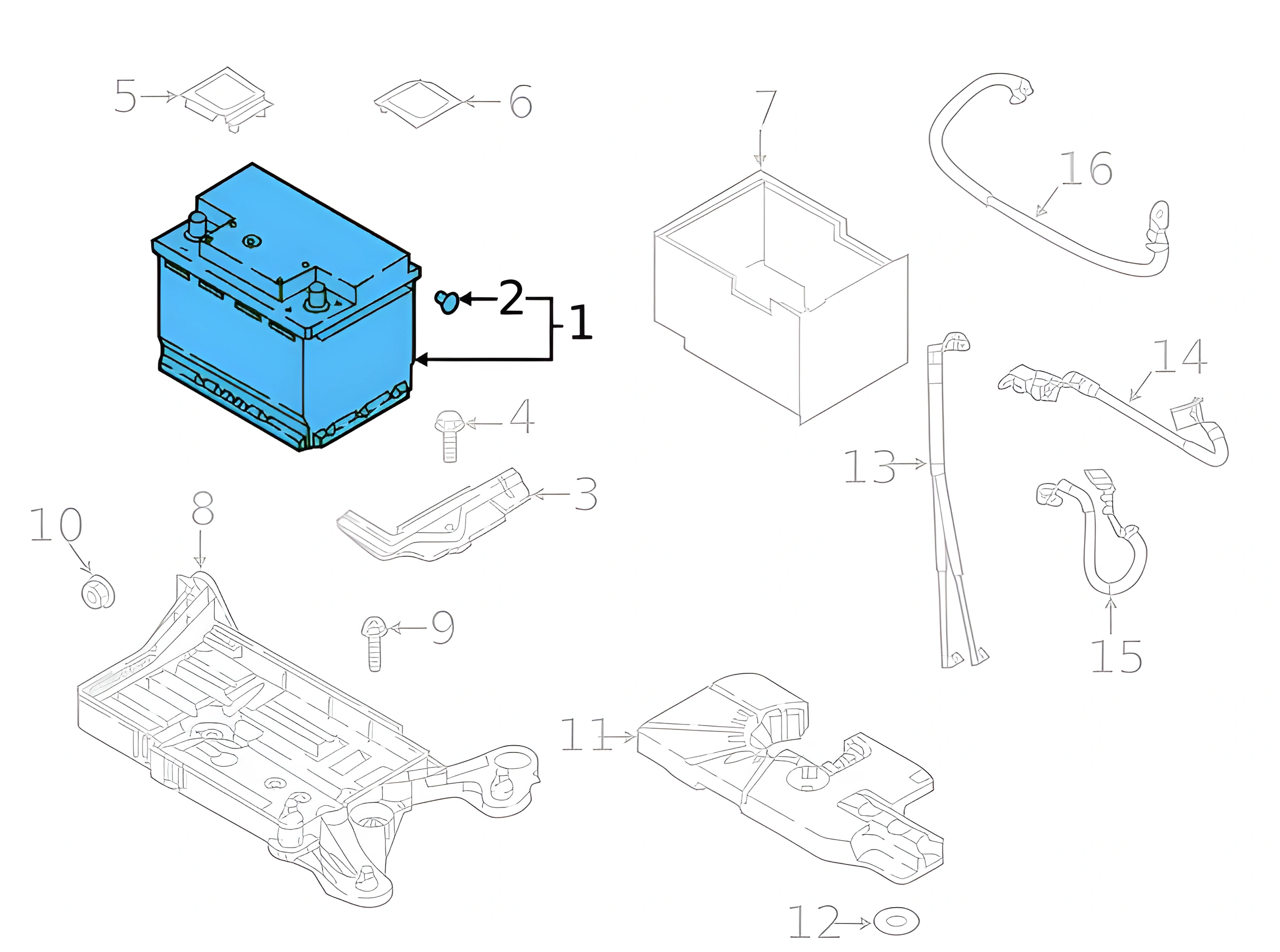 Battery 5TA915105B — Ansicht 7