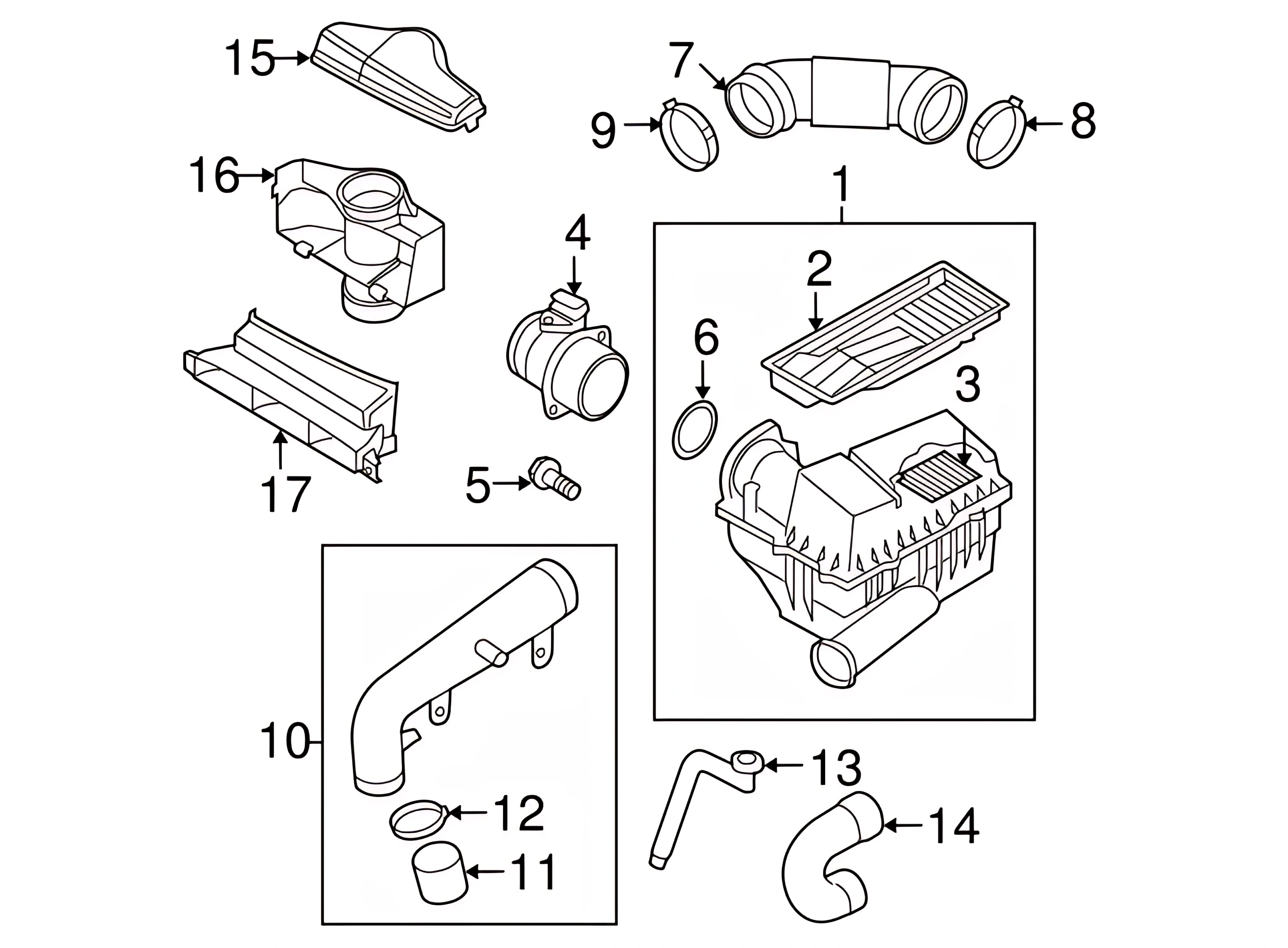 Mass Air Flow Sensor 06J-906-461-B — Ansicht 36